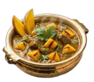 Lamm mit Mango