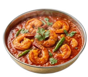 Garnelen Curry