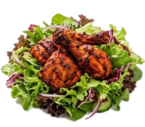 Hausspezialsalat mit Tandoori-Hähnchen