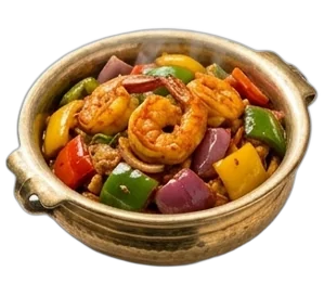Garnelen Jalfrezi