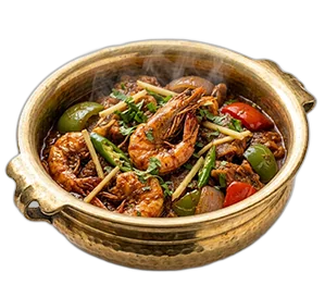 Garnelen Karahi