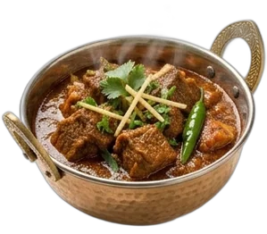 Lamm Karahi (mit oder ohne Knochen)