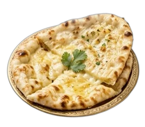Käse-Knoblauch Naan