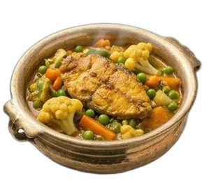 Hähnchen Sabji