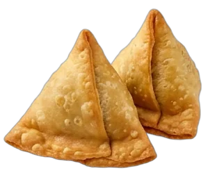 Hähnchen-Samosa mit Chat