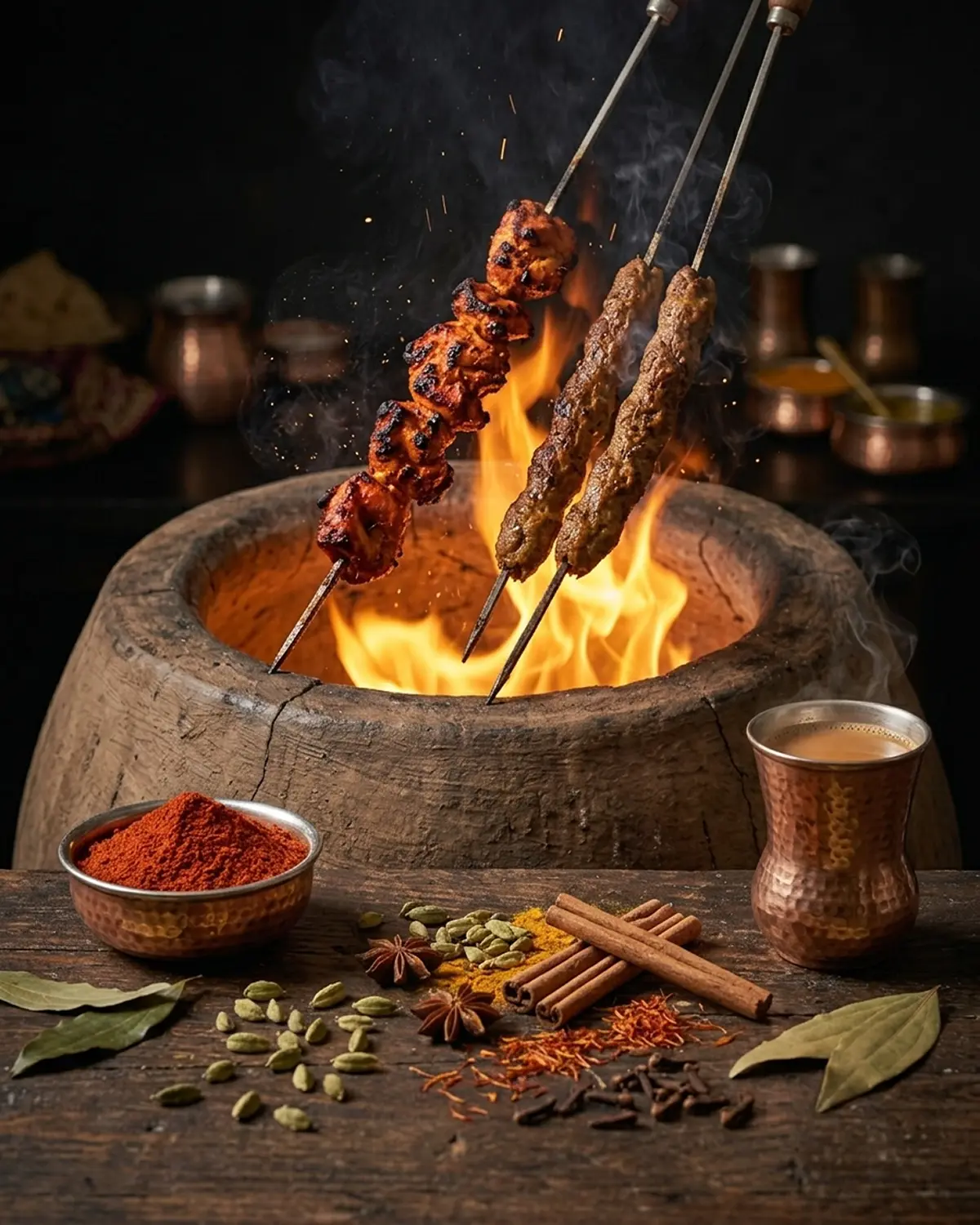 Traditioneller Tandoor-Ofen